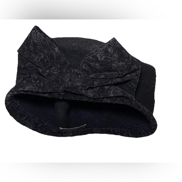 Elegant Black Women\'s Hat with Bow main image 7